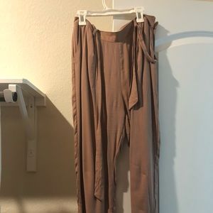 Vici dolls brook pocketed tie pants